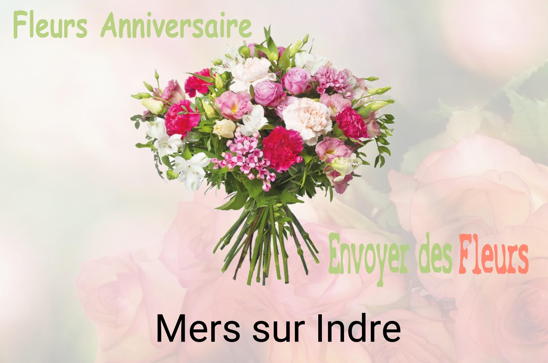Bouquet de fleurs d’anniversaire livré à Mers-sur-Indre